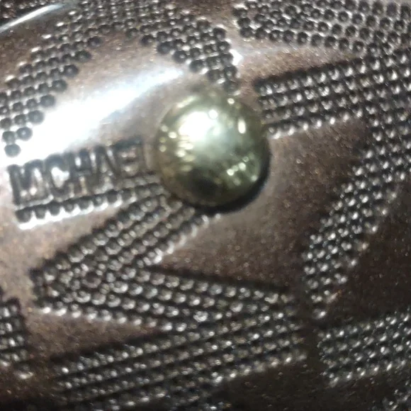 Michael Kors Brown Jet Setter Unique Tote Metallic Brown Bag - Picture 7 of 16